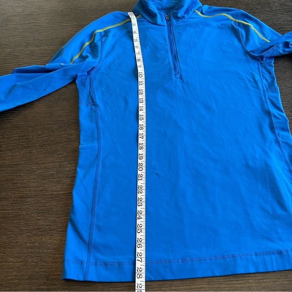 LULULEMON Core 1/4 Zip Pullover Blue Rulu men’s size M - Picture 14 of 15